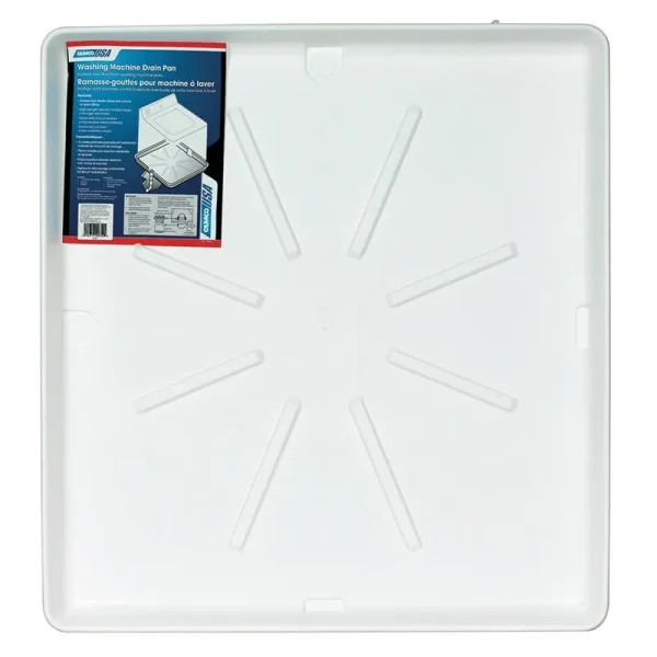 Camco Washing Machine Drain Pan - White - Each 20753