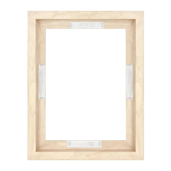 MCS Floating Canvas Frame, Art Frames for Canvas Paintings with Adhesive Fasteners and Hanging Hardware, Natural Woodgrain, 9 x 12 inch