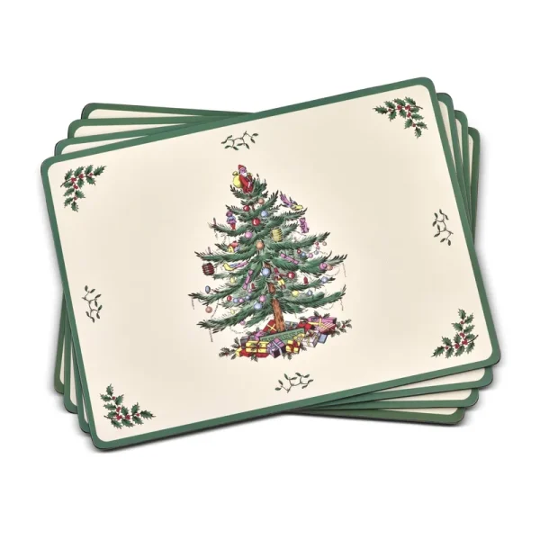 Spode - Christmas Tree Placemats Set of 4