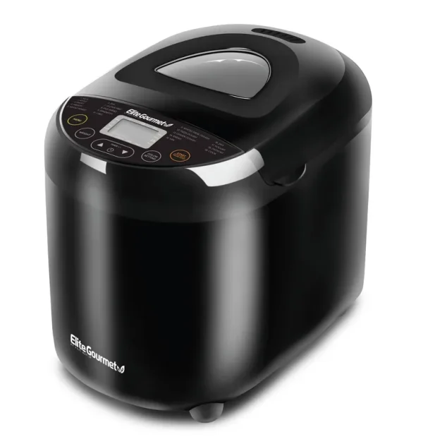 Elite Gourmet 2-lb Programmable Bread Machine Maker