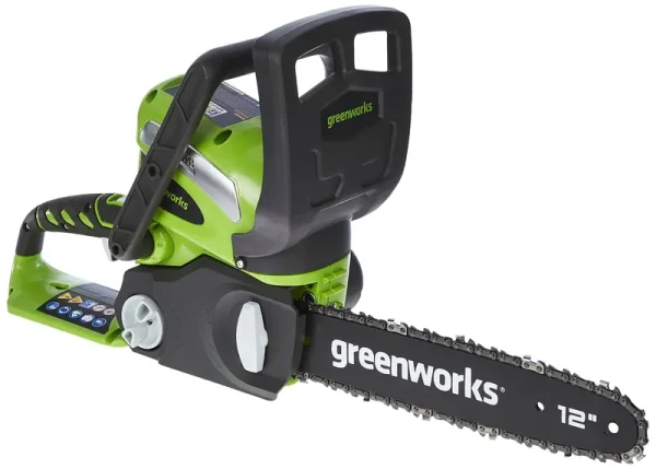 Greenworks 20292 40-Volt Cordless Chainsaw, 12"