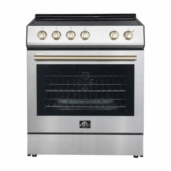 Forno - Leonardo Espresso 30" Electric Range Stainless-Steel