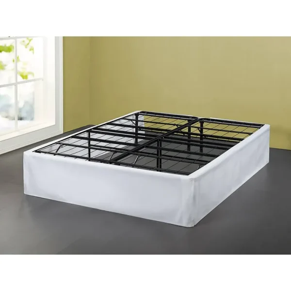 Zinus Easy 16 inch SmartBase Mattress Foundation, Twin Bed Skirt