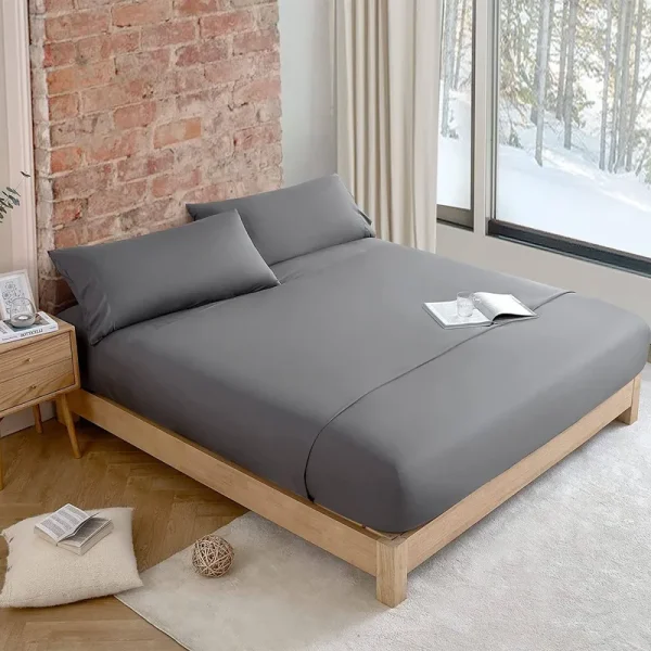 Snorze Cloud Sheet Set - Coma Inducer Ultra Cozy - Charcoal - Twin XL