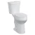 21" seat height ADA 2489B 2468T split toilet Top push double flush (Round) short