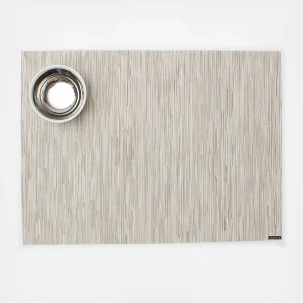 Chilewich Easy Care Bamboo Rectangular Placemat Chilewich Color: Chalk