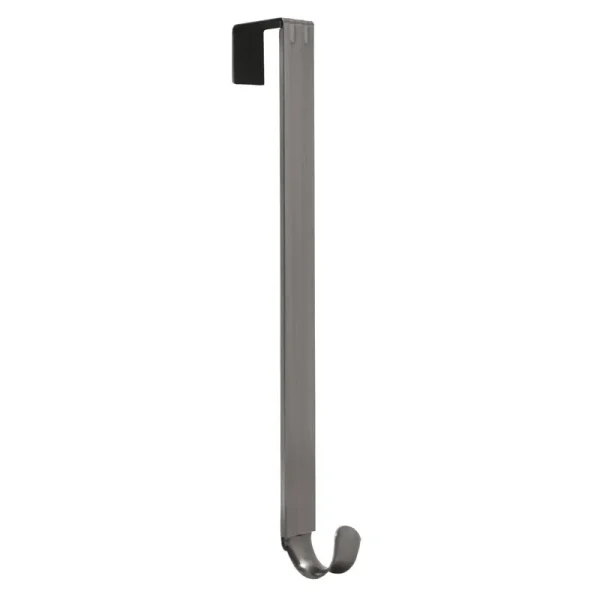 Haute Decor Adjustable Wreath Hanger Brushed Nickel
