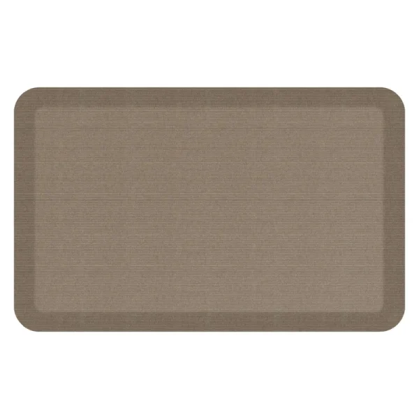 NewLife by GelPro Designer Comfort Kitchen Mat - Grasscloth Pecan - 20x32"