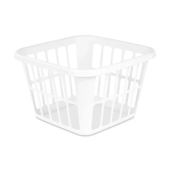 1.25bu Laundry Basket White - Brightroom