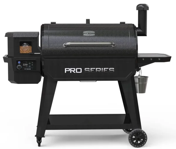 Pit Boss Pro Series V3 1150-sq in Grey Pellet Grill with Smart Compatibility in Gray | 10980