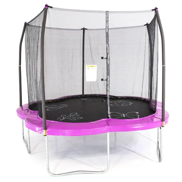 Skywalker Trampolines 11′ Adventure Arena Trampoline with Enclosure - Imagination Garden