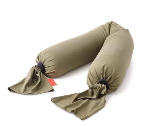bbhugme Pregnancy Pillow - Dusty Olive/Black