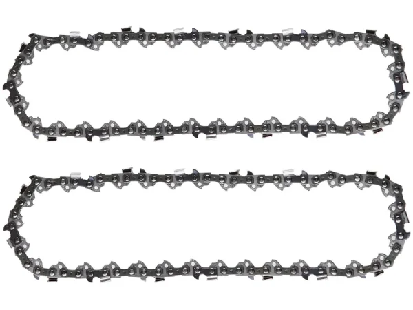 Morocca 2pc 8 in Replacement Pole Saw Chain Fits Ryobi RY43160 P4361 Pole Saw
