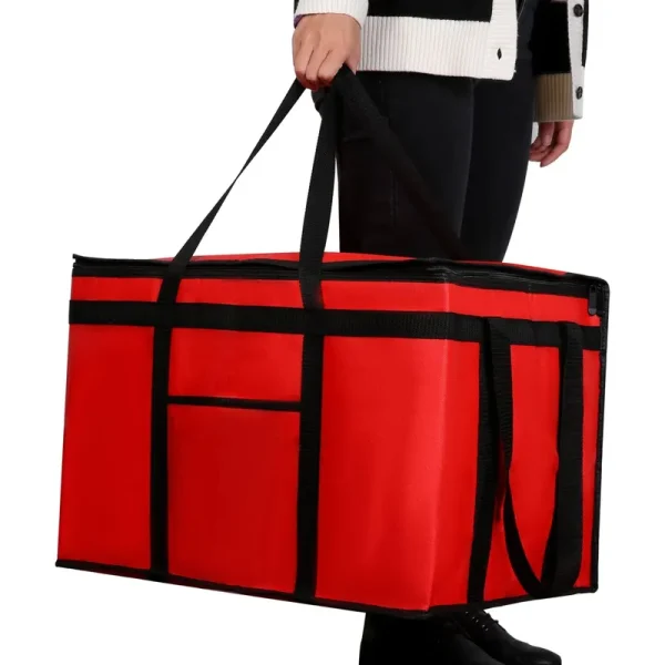 musbus 2 Pack Extra Large XXXL Insulated Food Delivery Bag Cooler Bags Keep Food Warm Catering Therma for Doordash Catering Cooler Bags Keep Food