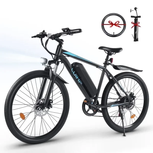 Hipatoo 26" Electric Bike 500W 20MPH E - Bike, 36V 10.4ah Battery, Ebike for Adults, E Bike UL2849