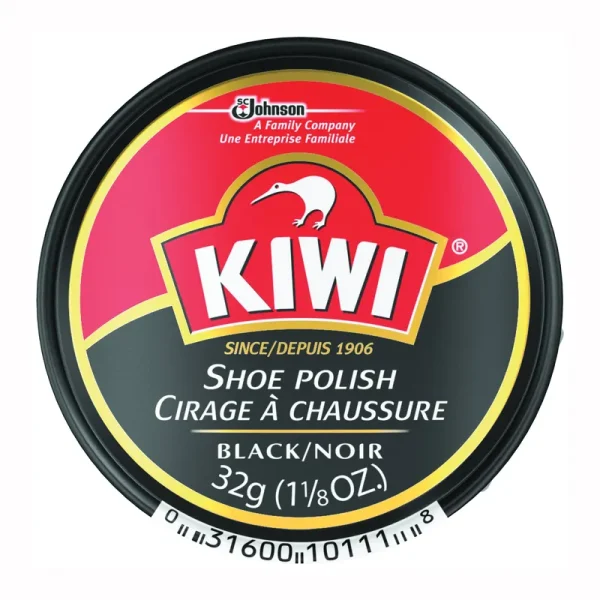 KIWI Paste Polish, Black, 1.125 oz