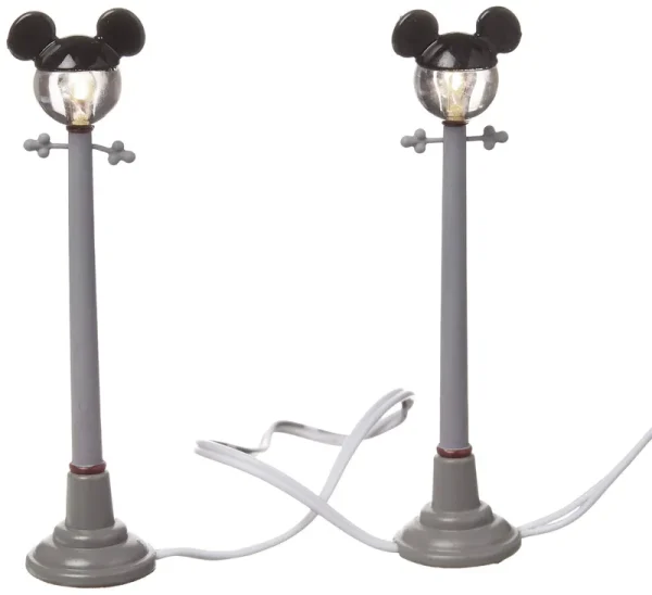 Department 56 Mickey Street Lights Disney Village
