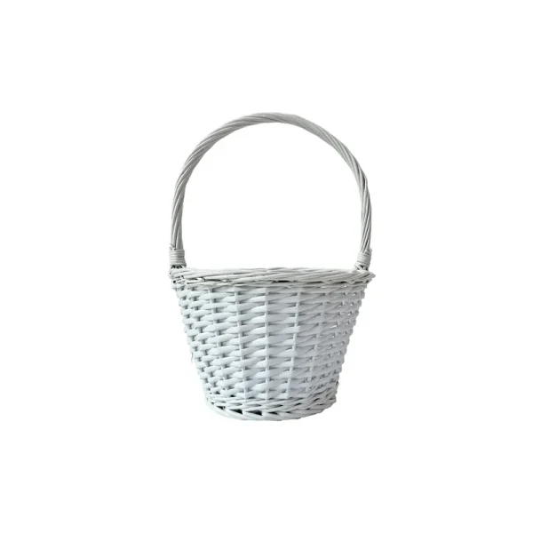 Small White Willow Basket by Ashland | 9.8" x 9.8" x 13.7" | Michaels