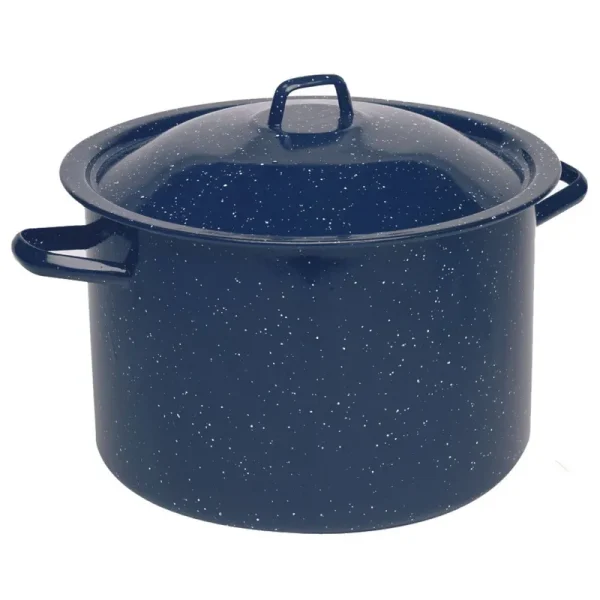 Imusa Stock Pot, Enamel, 4 Quart