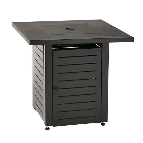 Mainstays 28" Square 50000 BTU Propane Fire Pit Table