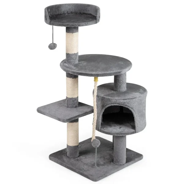 Tangkula Cat Tree 36" Cat Tower with Condo