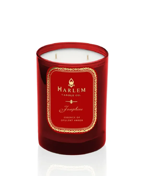 Harlem Candle Company Josephine Luxury Candle, Double Wick, 12 oz, Jar Candle