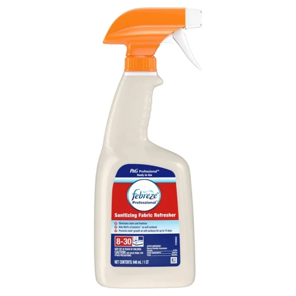 Febreze Fabric Antimicrobial Sanitizing and Odor-Eliminating Fabric Spray, 32 fl oz