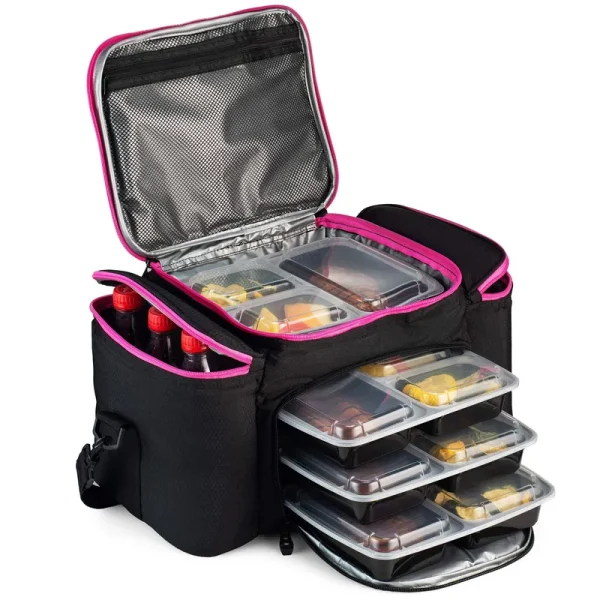 Cooler Bag Insulated by Outdoorwares Large Capacity Durable, to Keep Foods and Drinks in The Right Temperature - Good for Travel, Picnic, Beach Hiking