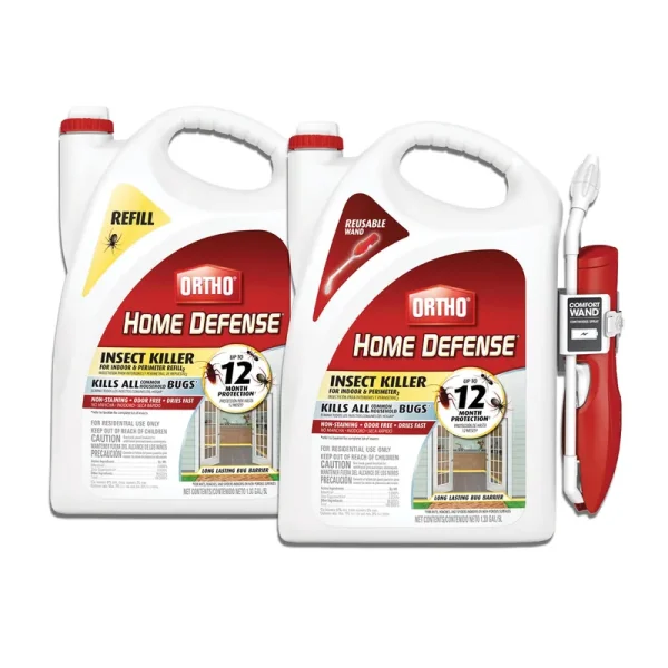 Ortho Home Defense Insect Killer for Indoor & Perimeter2 and Refill Bundle