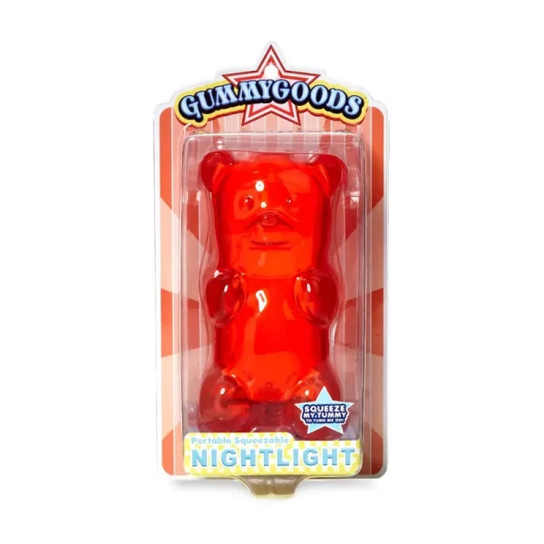 Gummygoods Gummy Bear Nightlight - Red
