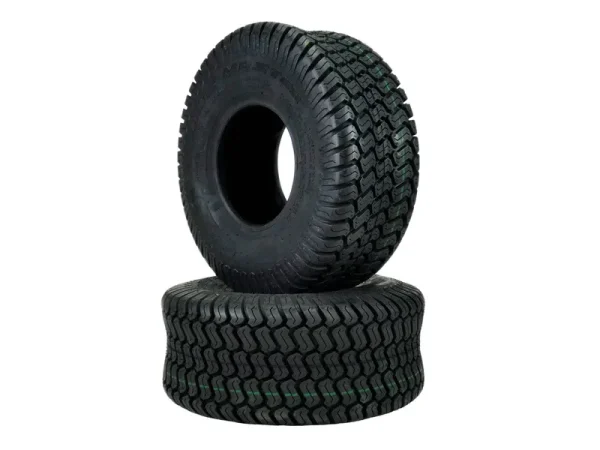 Set of 2 15x6.00-6 Tubeless Turf Tires Lawn Mower Tractor 4 Ply