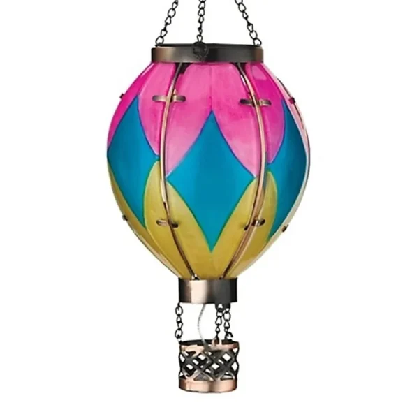 Regal Art & Gift Hot Air Balloon Solar Lantern SM - Diamond