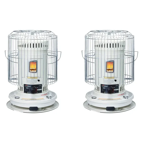 Sengoku Keroheat 23, 500 BTU Portable Convection Keroséne Heater, 2 Pack