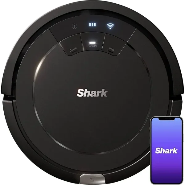Shark | RV754CA Ion Robot Vacuum | Wi-Fi Connected | Multi Surface Cleaning | Black | Surface Cleaning, Black