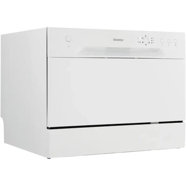 Danby 6 Place Setting Countertop Dishwasher White DDW621WDB