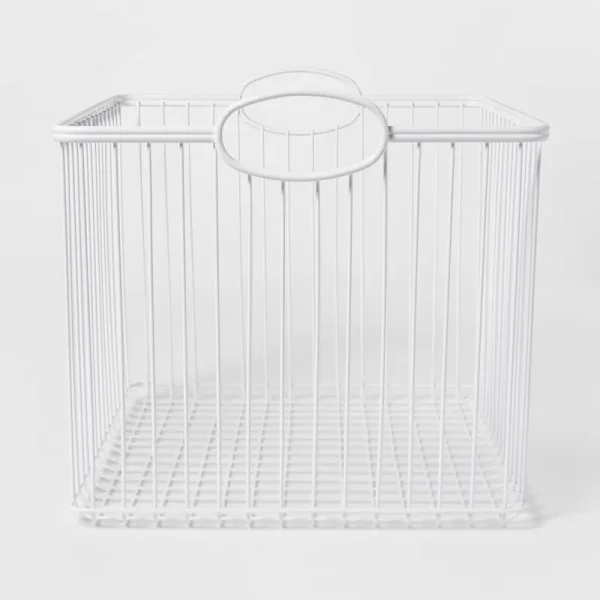 Pillowfort Stackable Wire Storage Bin Large | Target