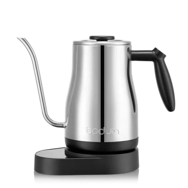 Bodum 34oz Electric Bistro Gooseneck Water Kettle with Temperature Control Stainless Steel
