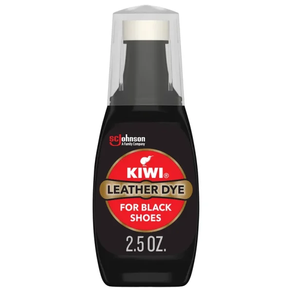 KIWI Leather Dye Black 2.5 fl oz