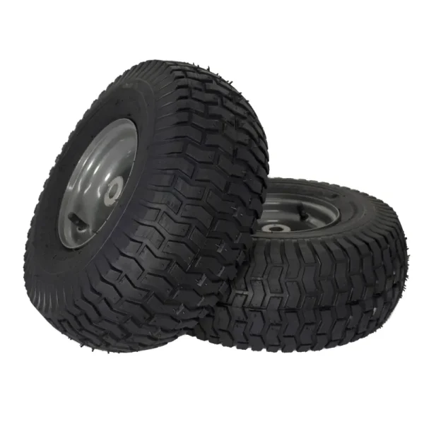 Marastar 21446-2PK 15x6.00-6" Front Tire Assembly Replacement for Craftsman