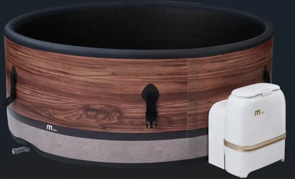 MSPA Frame Duet Round 6 Person Inflatable Hot Tub Spa