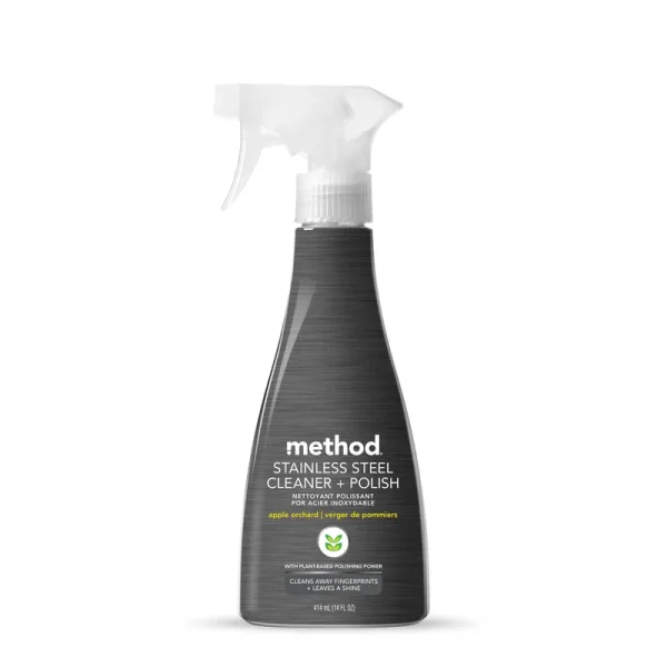 Method Cleaner + Polish, Stainless Steel, Apple Orchard - 14 fl oz