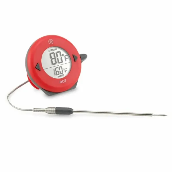ThermoWorks Dot Oven Alarm Thermometer Red