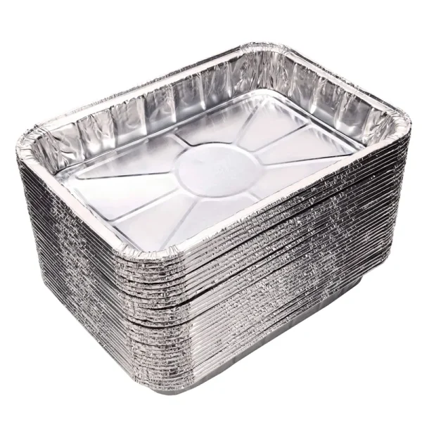 Dobi (30-Pack) Weber Grills Compatible Drip Pans, Bulk Package, Aluminum Foil B