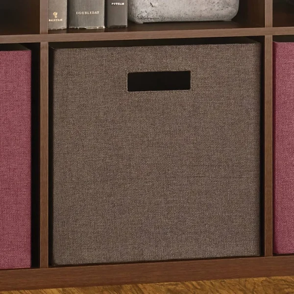 ClosetMaid Decorative Fabric Storage Bin, Brown
