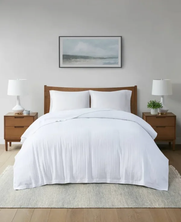 Hotel Collection 100% Egyptian Cotton Blanket, Twin, Created for Macy's - White