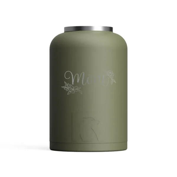 RTIC One Gallon Jug, Olive, Matte, Stainless Steel & Vacuum Insulated, Flip-Top Lid