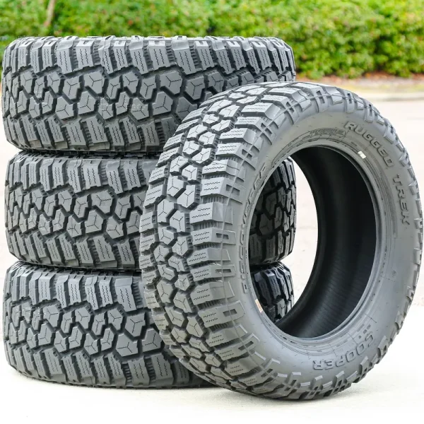 Set of 4 (FOUR) Cooper Discoverer Rugged Trek LT 285/70R17 E (10 Ply) R/T Rugged Terrain Tires