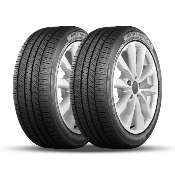 Pair of 2 Yokohama Avid Acend LX 205/65R16 95H All-Season Tires 85K Mileage Warranty 110132811 / 205/65/16 / 2056516