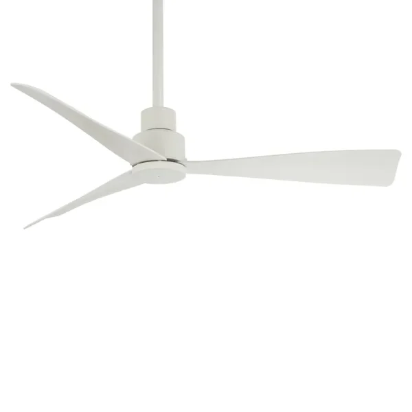 Minka Aire (F786) Simple 44" Ceiling Fan Flat White
