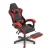 Black/Red With Footrest